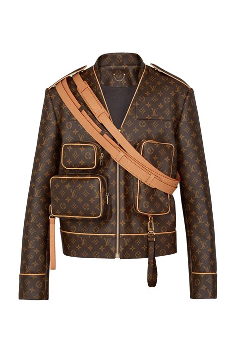 louis vuitton men's leather jacket